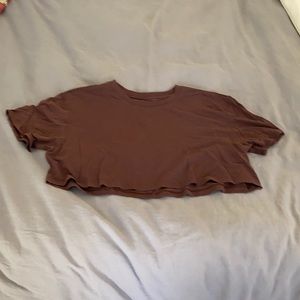 Lululemon All Yours Cropped Tee